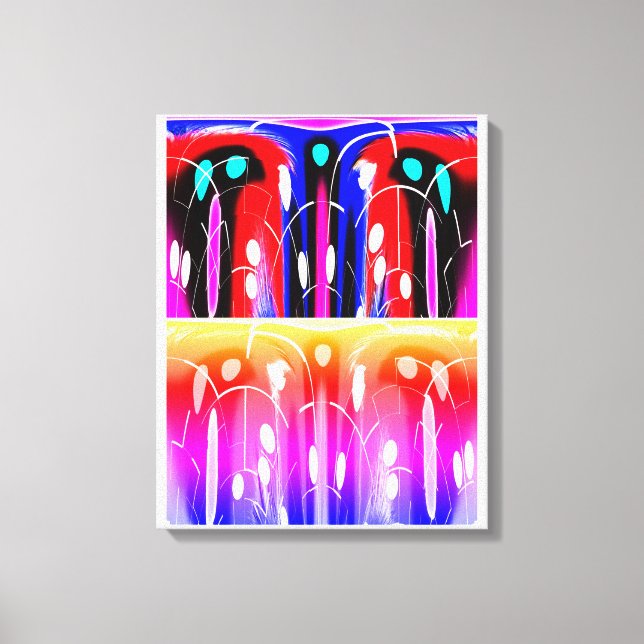 Toile Alien dimensions art (Recto)