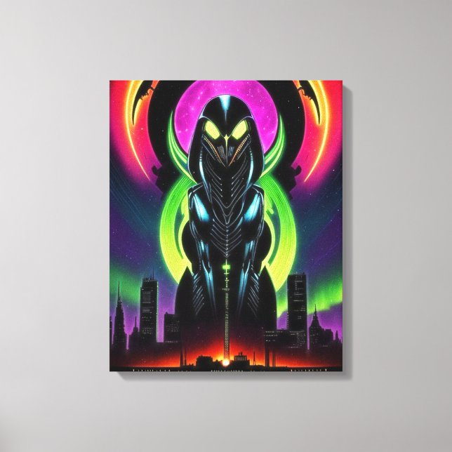 Toile Alien Raven 13 (Recto)