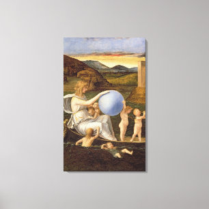 Toile Allégorie de la fortune changeante, ou mélancolie