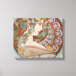 Toile Alphonse Mucha - Ivy