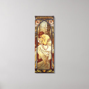 Toile Alphonse Mucha, Le Repos de la Nuit