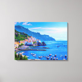 Toile Amalfi Italie Europe Photo Art