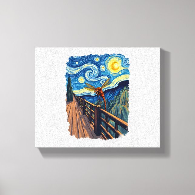 Toile Amateurs de libellules libellules artistiques (Recto)