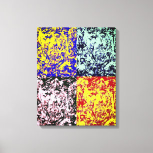 Toile âme perdue dans la rue