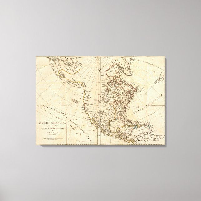 Toile Amérique du Nord 6 (Recto)