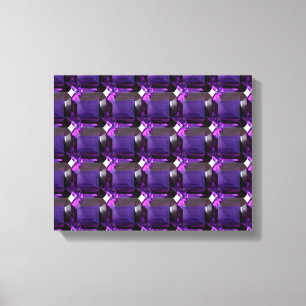 Toile Amethyst Gemstone Purple