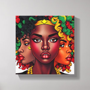 Toile Amies Sista sœurs sistas magie de fille noire sœur