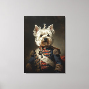 Toile Amiral West Highland Terrier