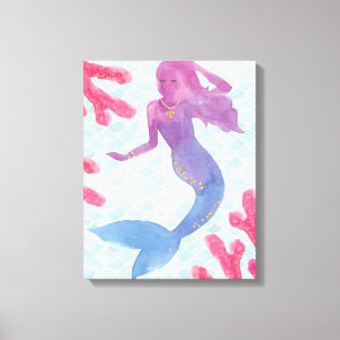 Toile Amis de sirène I