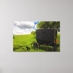 Toile Amish Buggy à Hillside Farm