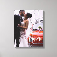 Amore, Script moderne ・ Photo personnalisée, Noms