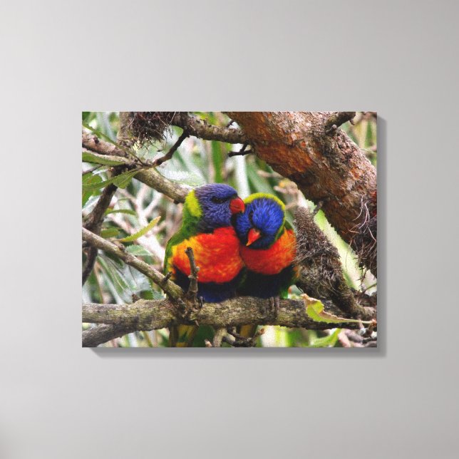 Toile Amour arc-en-ciel (Recto)