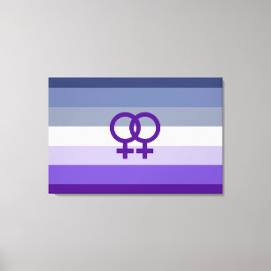 Toile Amour Lesbien Butch Fierté WLW