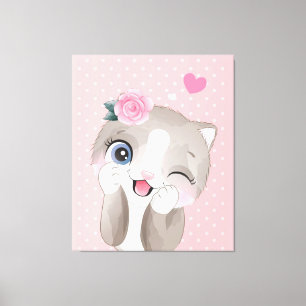 Toile Amoureux des chats   Cute Little Kittens