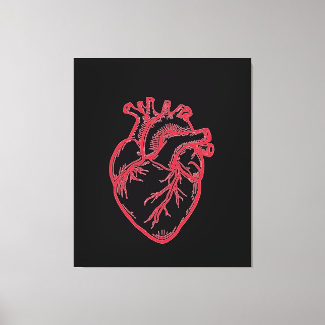 Toile Anatomical Heart Valentine Shirt (Recto)