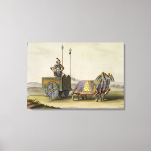 Toile Ancien Chariot de guerre chinois, de 'Le Costume A