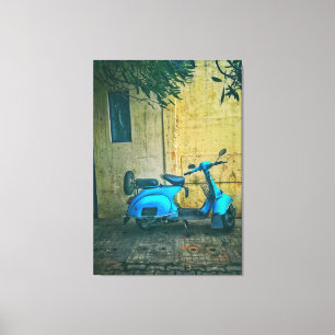 Toile Ancienne moto