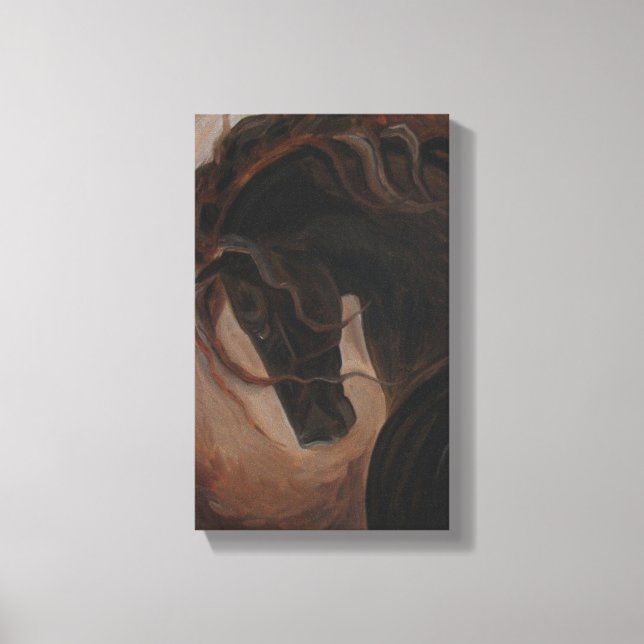 Toile andalouse foncé, andalous, art de cheval, espagnol (Recto)