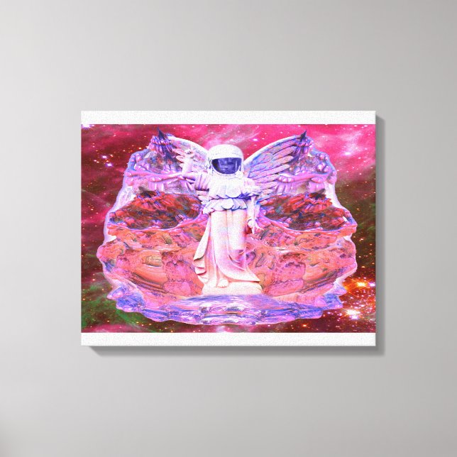 Toile Ange de l'espace (Recto)