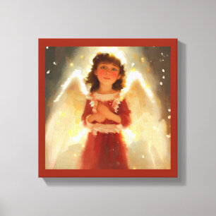 Toile Ange de Noël 4