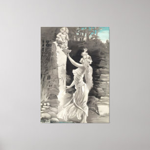 Toile Angel et déesse Valentine