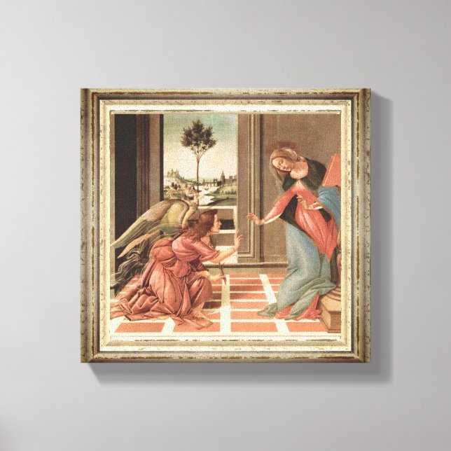 Toile Angel Gabriel Et Mary (Recto)