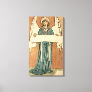 Toile Angel victorien vintage par William Morris