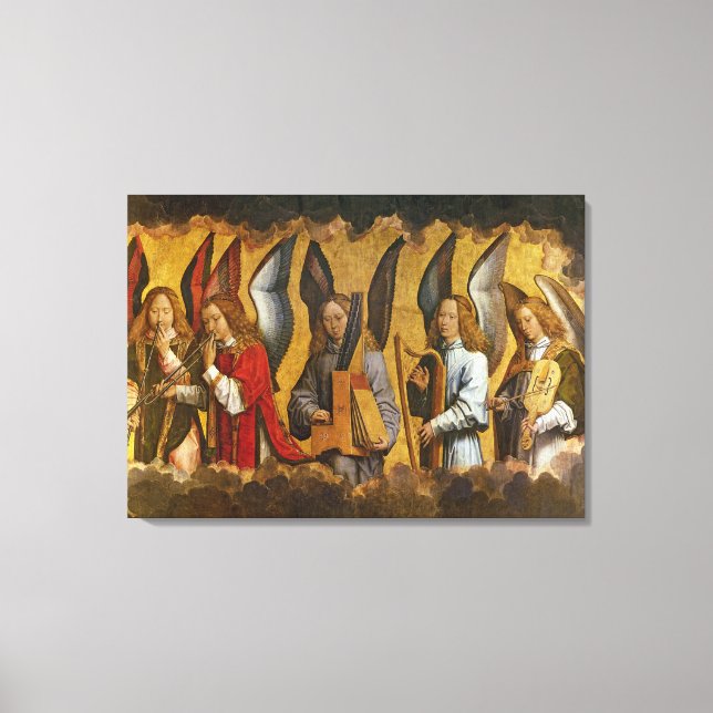 Toile Angels jouant des instruments de musique (Recto)
