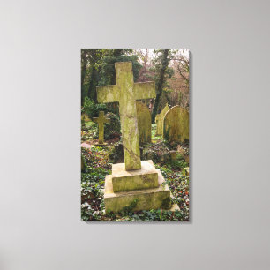 Toile Angleterre, Londres, Highgate Cemetery, gravesite