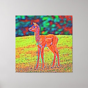 Toile AnimalColor_Antilope_001