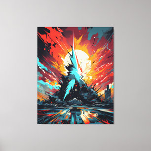 Toile Anime Art