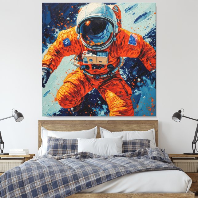 Toile Anneau autour de la Lune-12 (Insitu(Chambre))