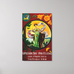 Toile Annonce du jour d'admission, Festival d'État 2