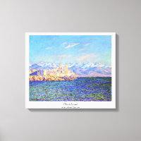 Antibes, Effet après-midi, 1888 Claude Monet cool,