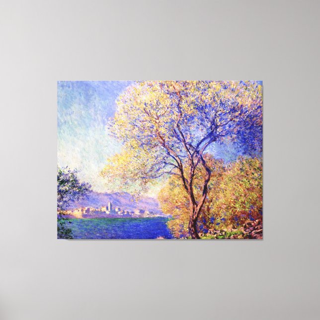 Toile Antibes, par Claude Monet (Recto)