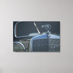 Toile antiquité mercedes 4