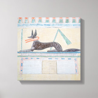 Toile Anubis, dieu égyptien des morts