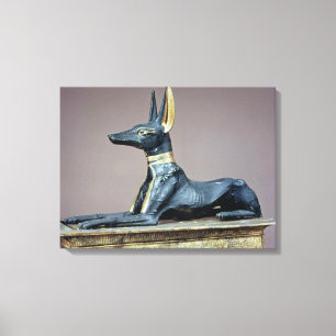 Toile Anubis, un dieu égyptien des morts d'un coffre