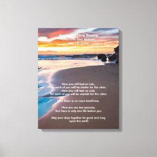 Toile Apache Mariage Bénédiction Sandy Beach Bord de mer