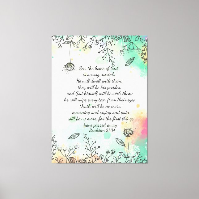 Toile Apocalypse 21:34 (Recto)