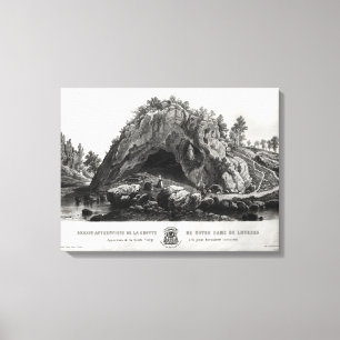 Toile Apparition de la Vierge Marie