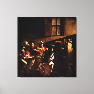 Toile Appeler de St Matthew par Caravaggio (1600)