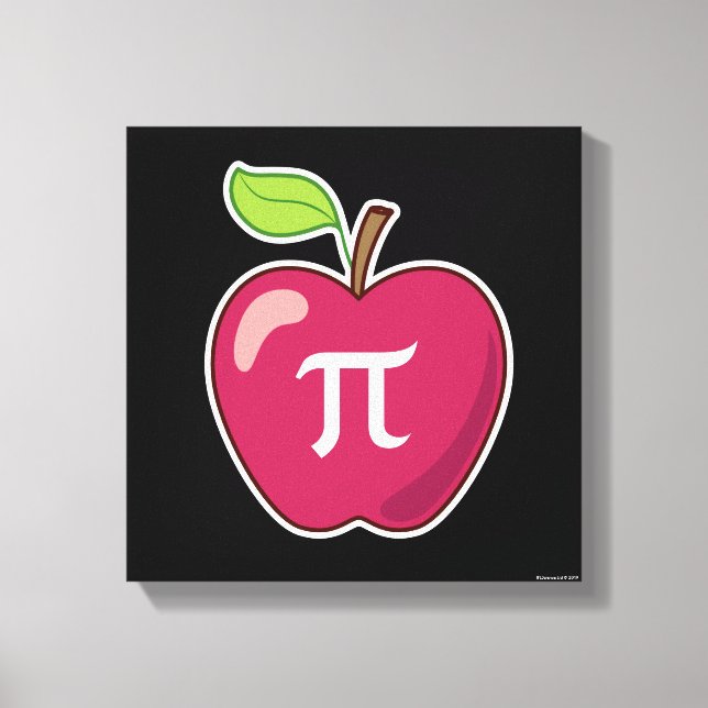 Toile Apple Pi (Recto)