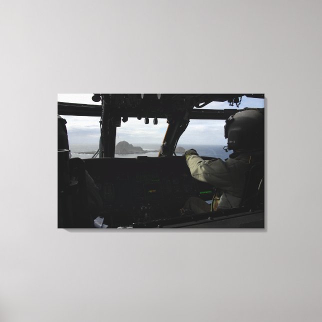 Toile Approche des équipages de l'île de Farallon (Recto)