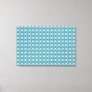 Toile Aquamarine Gemstone Art Sky Blue