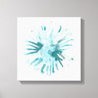 Aquarelle Corail - Bleu 2
