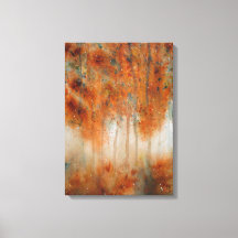 Aquarelle du matin d'automne