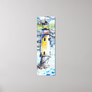 Toile Aquarelle - Phare