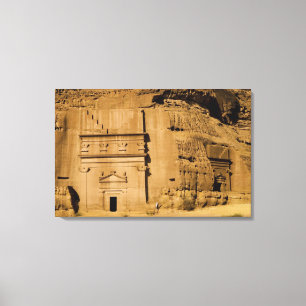 Toile Arabie saoudite, site de Madain Saleh, ancien 3