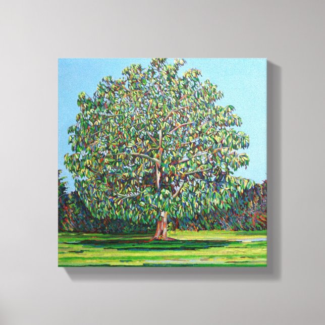 Toile Arbre à bois été (Recto)